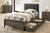 Roanne - Full Bed - Gray / Charcoal (FOA7927F-BED)