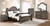 Pamphilos - Eastern King Bed - Gray (FOA7144GY-EK-BED)