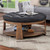 Guis - Round Coffee Table - Dark Gray (CM4411DG-C)