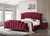 Florizel - Eastern King Bed - Red (CM7411RD-EK-BED)