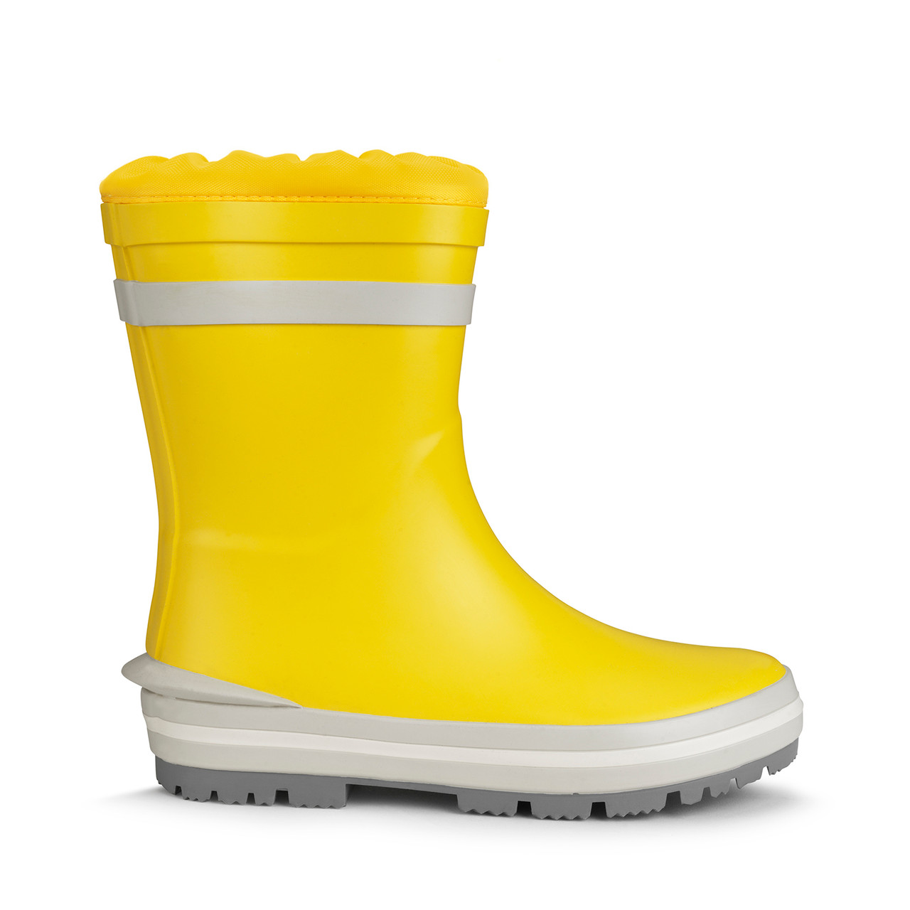 Big Puddle, Yellow water resistant wellies