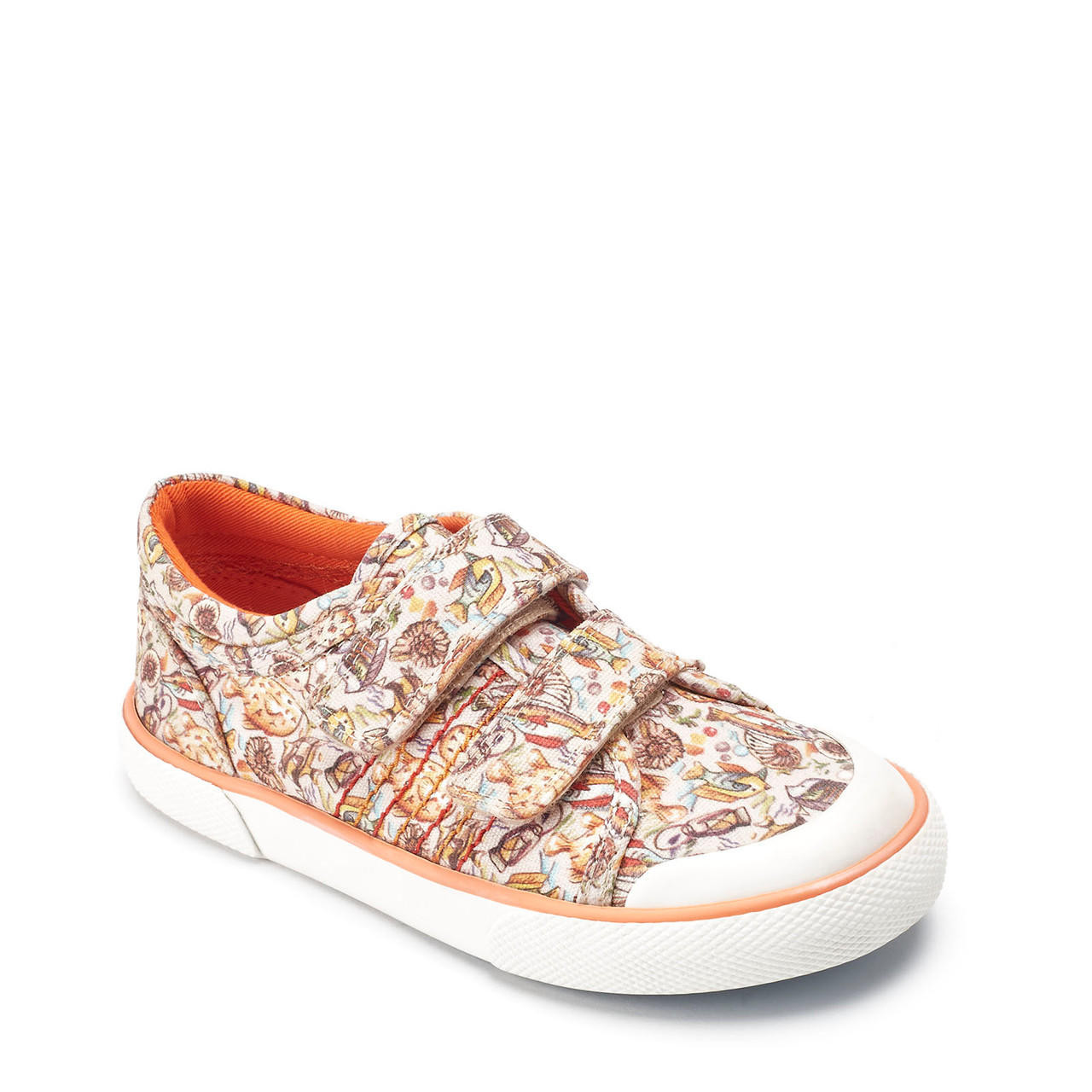 Collector, Multi discover print riptape canvas shoes