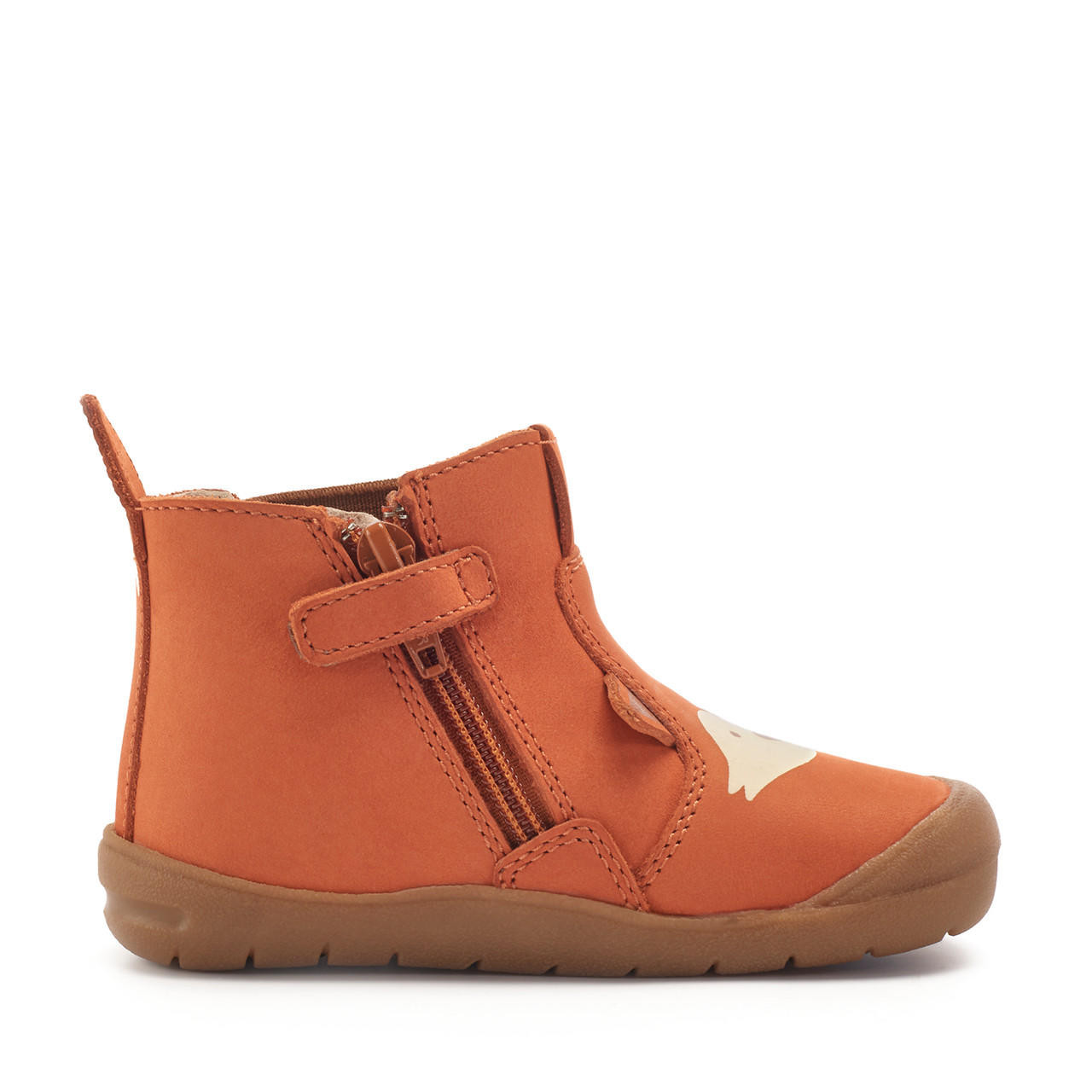 Friend, Rust nubuck/ fox zip-up walking boots - Start-Rite