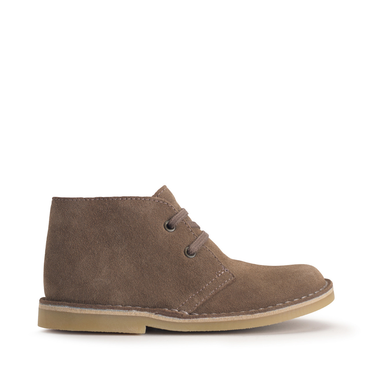 Colorado, Taupe suede lace-up kids desert boots