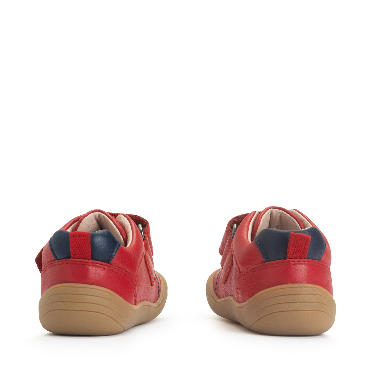 Harvest, red leather baby rip-tape first walking shoes - Start-Rite