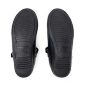 Start-Rite Poppy, black leather girls rip-tape T-bar school shoes 2747_7