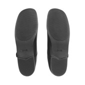 Start-Rite Samba, Black leather girls rip-tape school shoes 3143_7