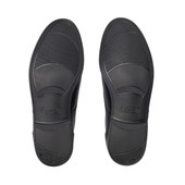 Start-Rite Brogue Snr, Black leather lace-up school shoes 3503_7