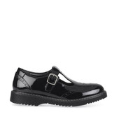 Start-Rite Imagine, black patent girls T-bar buckle school shoes 3510_3