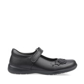Start-Rite Wish, black leather girls rip-tape school shoes 2800_7
