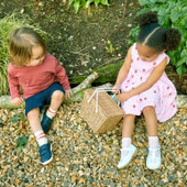 Start-Rite Tree House, navy leather boys rip-tape first walking shoes 0781_9