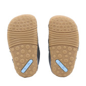 Start-Rite Shuffle, Navy blue nubuck boys rip-tape pre-walkers 0786_9