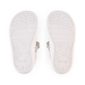 Start-Rite Puzzle, White patent girls rip-tape T-bar first walking shoes 0779_14