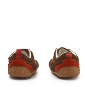 Start-Rite Shuffle, Tan leather/brown nubuck boys rip-tape pre-walkers 0786_0