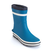 Start-Rite Little Puddle, Blue slip on waterproof wellies 9931_12
