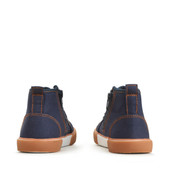 Start-Rite Arcade, Navy canvas closed zip up canvas high top 6189_9