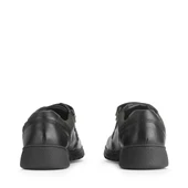 Subject, Black leather Simply by Start-Rite boys riptape school shoes 2818_7