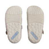 Start-Rite Shoes Wiggle, Pale gold glitter nubuck girls t-bar pre-walker shoes