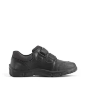 Start-Rite Shoes Topic, Black leather Simply by Start-Rite boys Dual-Fit rip-tape school shoes 2870_7