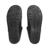 Start-Rite Shoes Globe, Black leather Simply by Start-Rite girls rip-tape Dual-Fit T-bar school shoes 2872_7