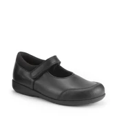 Start-Rite Shoes Grade, Black leather Simply by Start-Rite girls rip-tape Dual-Fit school shoes 2873_7