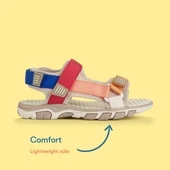 Start-Rite Trekker, Multi-colour rip-tape sporty kids sandals 5210_5
