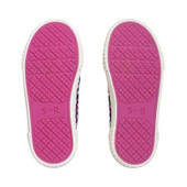 Start-Rite Kicks, Navy/pink splash print girls closed rip-tape canvas shoes 6212_9