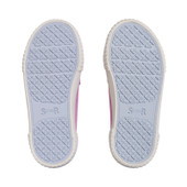 Start-Rite Sandy Beach, Pink glitter rainbow girls closed rip-tape canvas shoes 6207_16