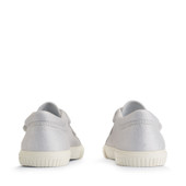 Start-Rite Sandy Beach, Silver glitter daisy girls closed rip-tape canvas shoes 6207_14