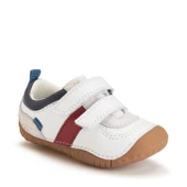 Start-Rite Zap, White leather/nubuck rip-tape baby pre-walking shoes 0839_4