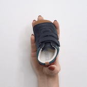 Start-Rite Zap, White leather/nubuck rip-tape baby pre-walking shoes 0839_4