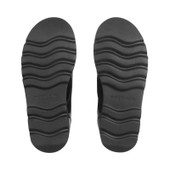 Start-Rite Locket, Black leather girls rip-tape T-bar school shoes 2836_7