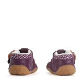 Start-Rite Little Paws, Burgundy nubuck/leather bunny girls T-bar buckle pre-walking shoes 0825_18
