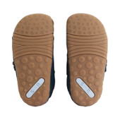 Start-Rite Lila, Navy leather girls closed rip-tape pre-walkers 0846_9