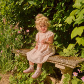 Start-Rite Eternal, Blush pearlised leather girls rip-tape T-bar first walking shoes 0850_5