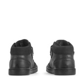 Start-Rite Orbit, Black leather kids rip-tape casual boots 1762_7