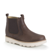 Start-Rite Carnaby, Brown leather kids slip-on boots 1763_0