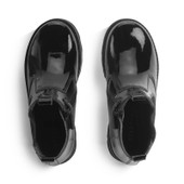 Start-Rite Carnaby, Black patent girls slip-on boots 1763_3