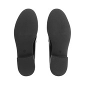 Start-Rite Milan, Black patent girls slip-on senior school loafer shoes 3545_3