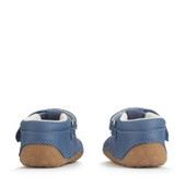 Start-Rite Squish, Denim blue nubuck/leather babies T-bar pre-walker shoes 0858_2