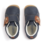 Start-Rite Bear Hug, Pine bark leather/nubuck bear rip-tape pre-walkers 0824_19