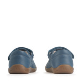 Start-Rite Fairy Tale, Burgundy leather girls rip-tape first walking shoes 0780_52