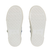 Lemonade, Denim blue gingham canvas single bar rip-tape canvas shoes 6210_2