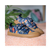 Start-Rite Tide, Khaki camo kids closed rip-tape canvas shoes 6214_15