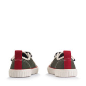 Start-Rite Tide, Tide, Khaki/navy canvas kids closed rip-tape canvas shoes 6214_5