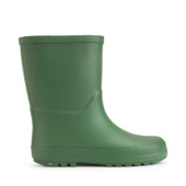 Start-Rite Showers,  Forest green slip on waterproof kids wellies 9936_5