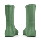 Start-Rite Showers,  Forest green slip on waterproof kids wellies 9936_5