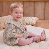 Start-Rite Wiggle, Dusky pink leather baby girls t-bar pre-walker shoes 0765_26