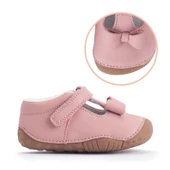 Start-Rite Wiggle, Dusky pink leather baby girls t-bar pre-walker shoes 0765_26