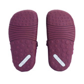 Start-Rite Squish, Berry nubuck mouse girls T-bar rip-tape pre-walker shoes 0858_8